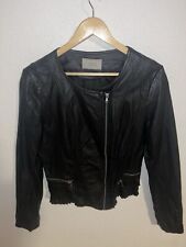 Lederjacke schwarz rsay gebraucht kaufen  Plauen