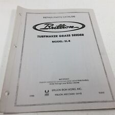 Genuine brillion turfmaker for sale  Akron