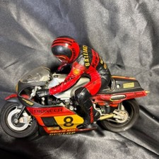 Brinquedo de motocicleta vintage Kawasaki – Modelo de piloto de corrida – Japão lata ou plástico 38 comprar usado  Enviando para Brazil