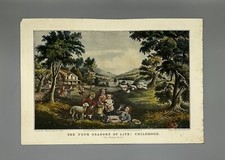 Currier ives travelers for sale  Glastonbury