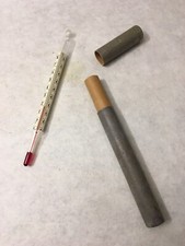 Long thermomètre vintage d'occasion  Laon