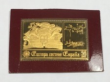 Médaille timbre espagne d'occasion  Pont-sur-Yonne