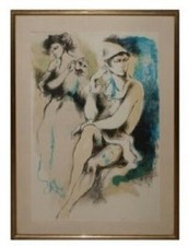 Franco murer litografia usato  Enna