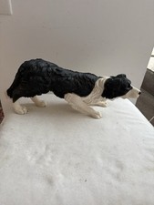 Resin border collie for sale  SHANKLIN