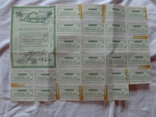 Certificato azionario liquigas usato  Varano Borghi