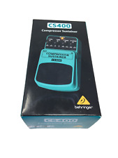 Pedal de efeitos de guitarra Behringer CS400 compressor, caixa aberta comprar usado  Enviando para Brazil