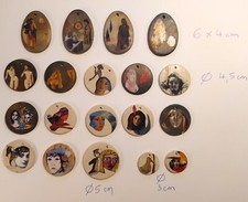 Pendentif céramique collage d'occasion  Beaumont-de-Lomagne