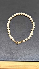 Bracelet perles culture d'occasion  Les Mureaux
