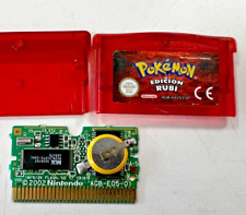 Pokemon Ruby Version Game Boy Advance GBA (versão autêntica em espanhol) Muito bom estado usado, usado comprar usado  Enviando para Brazil