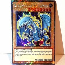Yugioh karte blauäugiger gebraucht kaufen  Bernstadt