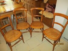 set wooden dining chairs 4 for sale  ELY