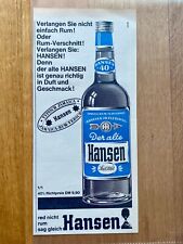 Alte hansen rum gebraucht kaufen  Aßlar