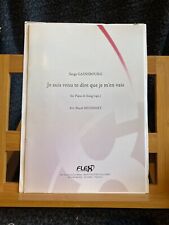Gainsbourg venu partition d'occasion  Rennes