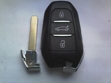 GENUÍNO PEUGEOT 208.3008.508.5008 ETC 3 BOTÕES ALARME REMOTO PUXAR CHAVEIRO SEM CORTES, usado comprar usado  Enviando para Brazil