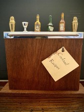 1939-40 Harris & Dunn Wonder Mini Bar Ware Martini Conjunto de Palitos de Coquetel comprar usado  Enviando para Brazil