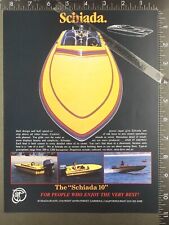 1988 advertisement schiada for sale  Lodi