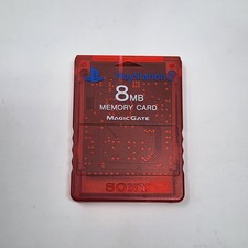 Cartões de memória vermelhos originais do fabricante PlayStation 2 PS2 8MB (SCPH-10020) TESTADOS comprar usado  Enviando para Brazil
