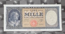 1000 lire ornata usato 1000 lire ornata usato  Cervignano del Friuli