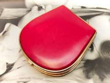 French red leather for sale  BARNSTAPLE