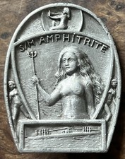 Ancien insigne marin d'occasion  Pont-l'Abbé-d'Arnoult