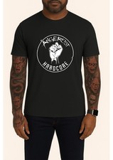 Camiseta Angerfist Hardcore Gabber Dutch Hardcore Techno Rave Fist Logo Unissex Te, usado comprar usado  Enviando para Brazil