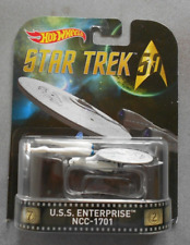 Hot Wheels USS Enterprise NCC-1701 50º Aniversário 2016 Die Cast Starship MOC comprar usado  Enviando para Brazil