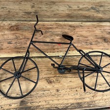 Metal bicycle sculpture for sale  La Follette