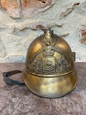 Ancien casque pompier d'occasion  Claira