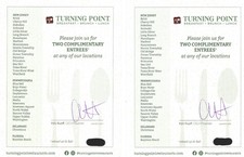 Turning point restaurant for sale  Canonsburg