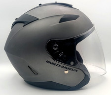 Capacete protetor solar HARLEY DAVIDSON rosto aberto GRANDE MAYWOOD II preto fosco 12/2018 comprar usado  Enviando para Brazil