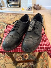Men black brogue for sale  BURNTWOOD