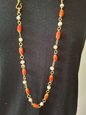 Collana catena perle usato  Casapesenna