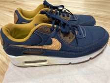 Tênis Nike Air Max 90 SE DD0385-400 marrom marinho masculino US10/JP28 EX comprar usado  Enviando para Brazil