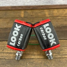 Pedais de carbono aparência vintage vermelho sem clipes desgaste estrada eroica bicicleta de corrida anos 80 A4 comprar usado  Enviando para Brazil