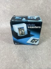 Glass photo coasters for sale  ANDOVER