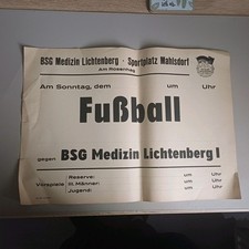 Ankündigungsplakat bsg medizi gebraucht kaufen  Berlin
