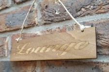 Lounge schichtholz holzschild gebraucht kaufen  Weilerswist