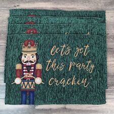 Nutcracker chenille placemats for sale  Scobey