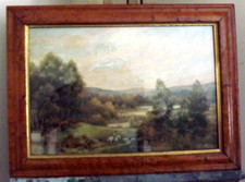 Late victorian watercolour for sale  BURY ST. EDMUNDS