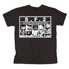 Street Fighter 2 Capcom Juego Retro Licenciado Negro Algodón Camiseta Mercancía segunda mano  Embacar hacia Mexico