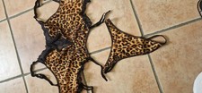 Damen leopard unterwäsche gebraucht kaufen  Weilburg