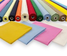 Plain polycotton fabric for sale  COLCHESTER