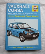 Haynes vauxhall corsa for sale  HIGH WYCOMBE