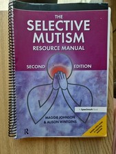 Selective mutism resource for sale  NORTHAMPTON