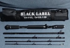 DAIWA: Black Label Travel C64XH-5 SB, haste de lançamento de isca 5 peças, Japão comprar usado  Enviando para Brazil