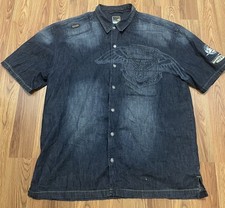 Akademiks denim shirt for sale  Ormond Beach