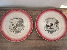 Assiettes parlante theme d'occasion  Abbeville