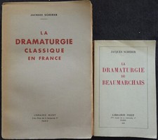 Jacques scherer dramaturgie d'occasion  Sète