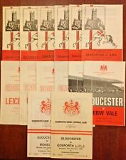 Gloucester rugby programmes for sale  MIDDLESBROUGH