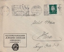 Heimatbeleg nürnberg distler gebraucht kaufen  Hohenstein-Ernstthal